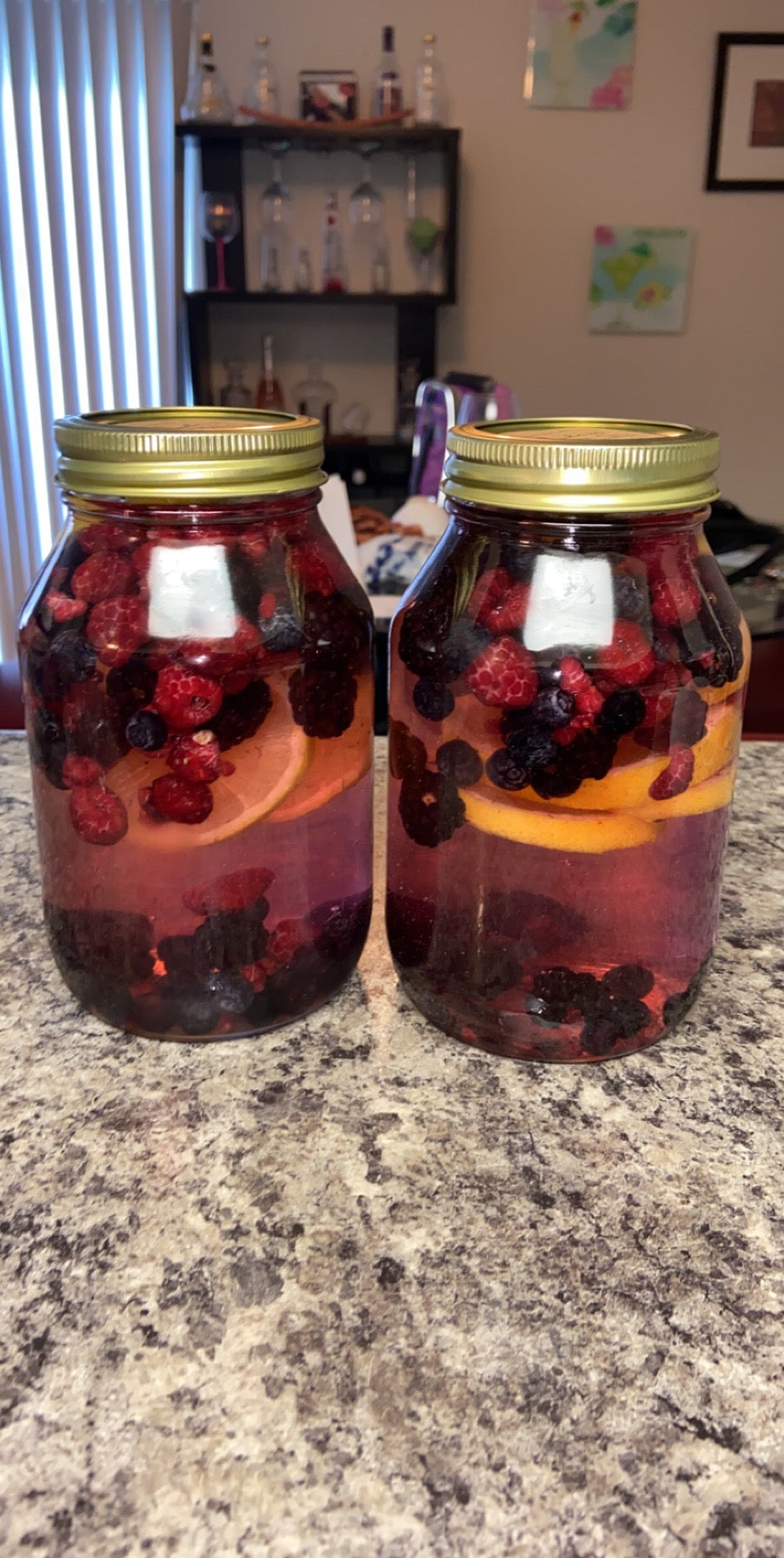 1/2 Gallon Wild Berry Lemon Detox Water