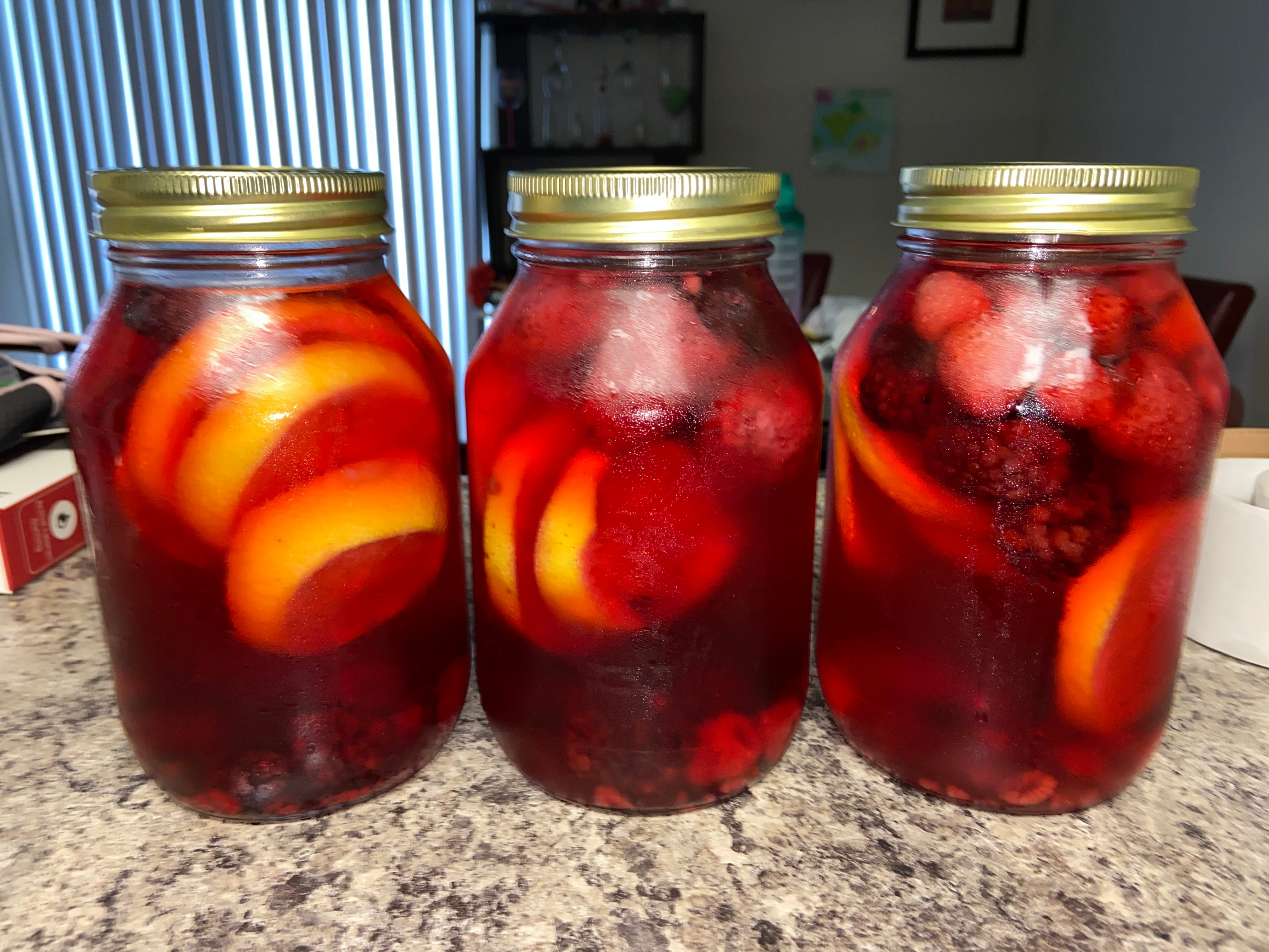 1/2 Gallon Wild Berry Lemon Detox Water