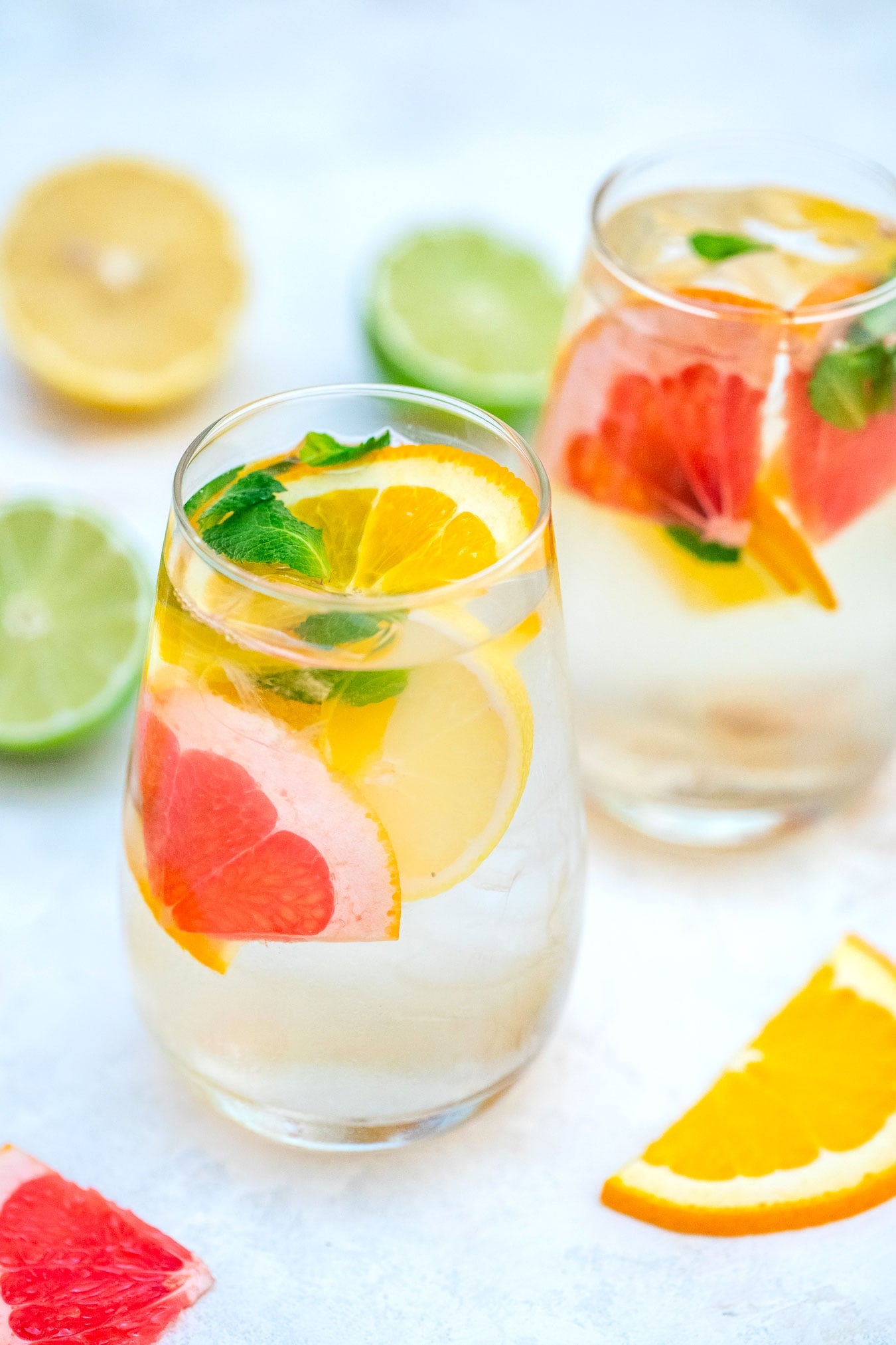 1/2 Gallon Grapefruit Lemon Detox Water