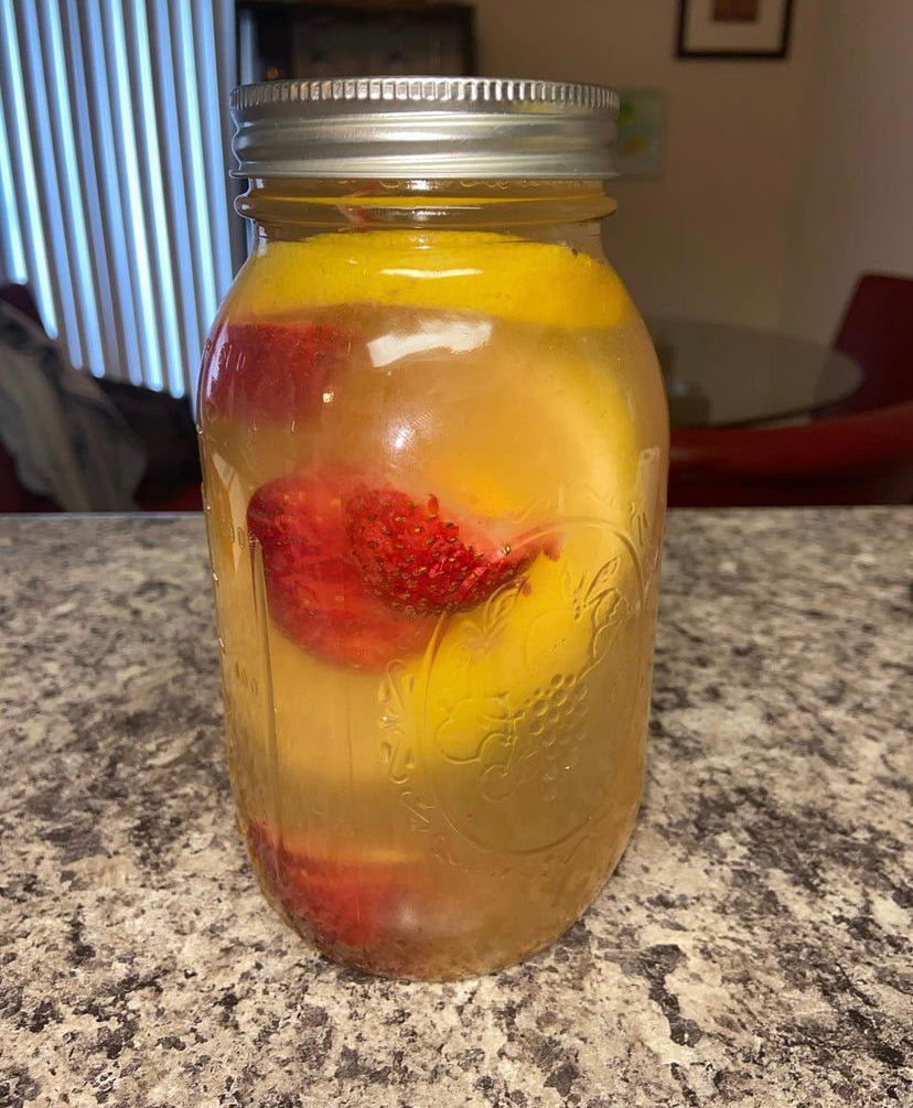 16oz Strawberry Lemonade ACV Detox Water